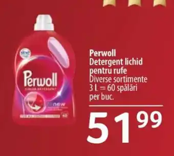 Selgros PERWOLL Detergent lichid pentru rufe Ofertă