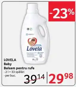 Selgros LOVELA Baby Balsam pentru rufe Ofertă