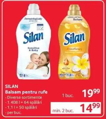 Selgros Silan Balsam pentru rufe Ofertă