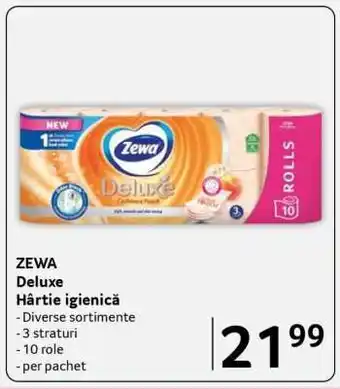 Selgros ZEWA DELUXE Hârtie igienică Ofertă