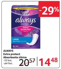 Selgros ALWAYS Extra protect Absorbante zilnice Ofertă