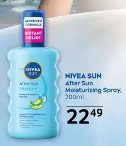 Selgros NIVEA SUN After Sun Moisturizing Spray, 200ml Ofertă