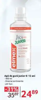 Selgros Apă de gură Junior 6-12 ani Ofertă