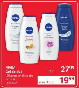 Selgros NIVEA Gel de duş Ofertă