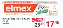 Selgros Pastă de dinți Junior 6-12 ani Ofertă