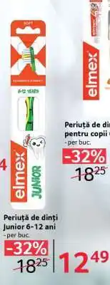 Selgros Periuță de dinți Junior 6-12 ani Ofertă