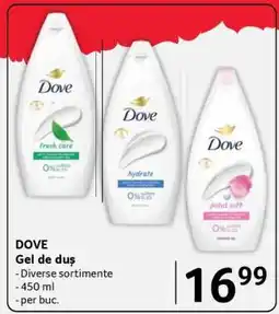 Selgros DOVE Gel de duș Ofertă