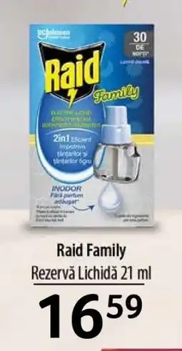 Selgros RAID FAMILY Ofertă