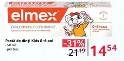 Selgros Pastă de dinți Kids 0-6 ani Ofertă