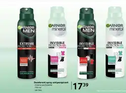 Selgros Garnier Men Deodorant Spray Antiperspirant Ofertă
