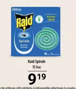 Selgros RAID Spirale Ofertă