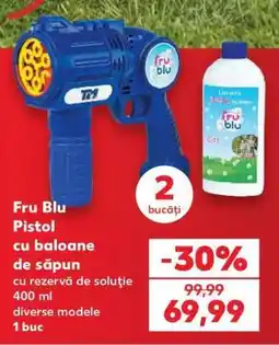 Kaufland Fru Blu Pistol cu baloane de săpun Ofertă