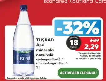 Kaufland TUŞNAD Apă minerală naturală Ofertă