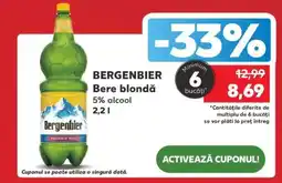 Kaufland BERGENBIER Bere blondă Ofertă