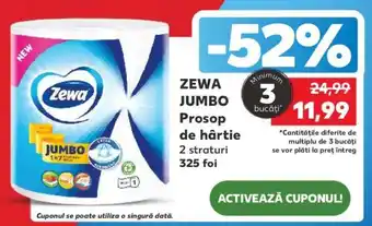 ZEWA Jumbo Prosop de hârtie