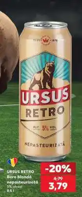 Kaufland URSUS RETRO Ofertă