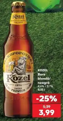 Kaufland KOZEL Bere blondă / neagră Ofertă