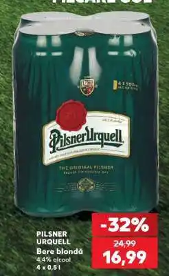 Kaufland PILSNER URQUELL Ofertă