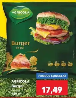 Kaufland AGRICOLA Burger de pui Ofertă