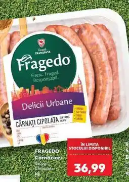 Kaufland FRAGEDO Cârnațiori de pui Chipolata Ofertă