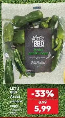 Kaufland LET'S BBQ Ardei pentru copt Ofertă
