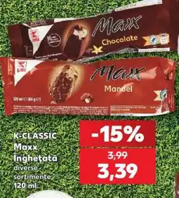 Kaufland K-CLASSIC MAXX Înghețată Ofertă