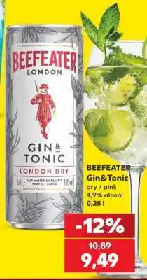 Kaufland BEEFEATER Gin & Tonic Ofertă