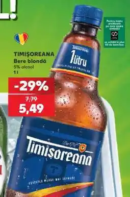 Kaufland TIMIŞOREANA Bere blondă Ofertă