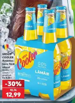 Kaufland URSUS COOLER Amestec bere fără alcool Ofertă