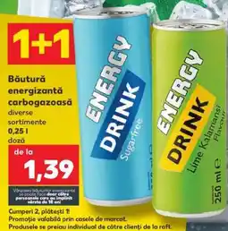 Kaufland Băutură energizantă carbogazoasă Ofertă
