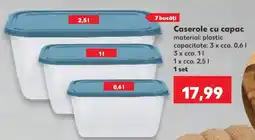 Kaufland Caserole cu capac Ofertă