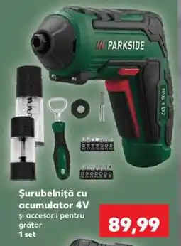 Kaufland Șurubelniță cu acumulator 4V Ofertă
