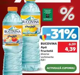 Kaufland BUCOVINA Apă fructată Ofertă