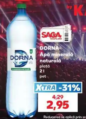 Kaufland DORNA Apă minerală naturală Ofertă