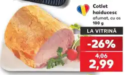 Kaufland Cotlet haiducesc afumat, cu os Ofertă