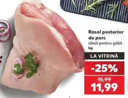 Kaufland Rasol posterior de porc Ofertă
