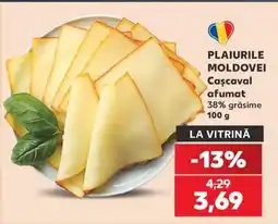 Kaufland PLAIURILE MOLDOVEI Cașcaval afumat Ofertă