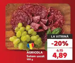 Kaufland AGRICOLA Salam uscat 100 g Ofertă
