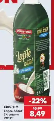 Kaufland CRIS-TIM Lapte bătut Ofertă