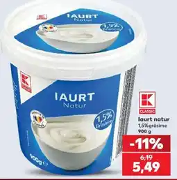 Kaufland Iaurt Natur Ofertă