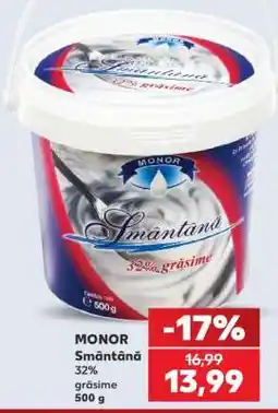 Kaufland MONOR Smântână Ofertă
