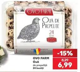 Kaufland OVO FARM Ouă de prepeliță Ofertă