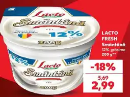 Kaufland LACTO FRESH Smântână Ofertă