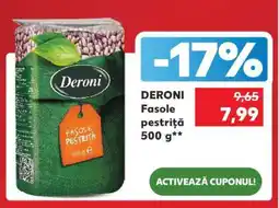 Kaufland DERONI Fasole pestriță 500 g Ofertă