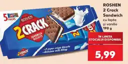 Kaufland ROSHEN 2 Crack Sandwich Ofertă
