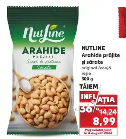 Kaufland NUTLINE Arahide Prăjite și Sărate Ofertă