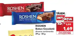 Kaufland ROSHEN Baton ciocolată Ofertă
