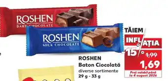 Kaufland ROSHEN Baton ciocolată Ofertă