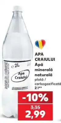 Kaufland APA CRAIULUI Ofertă