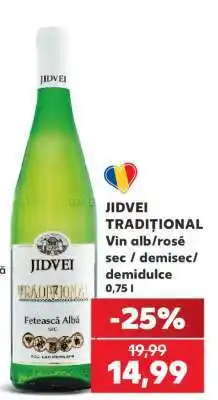 Kaufland JIDVEI TRADITIONAL Ofertă
